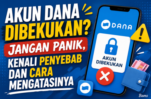 Akun DANA Dibekukan