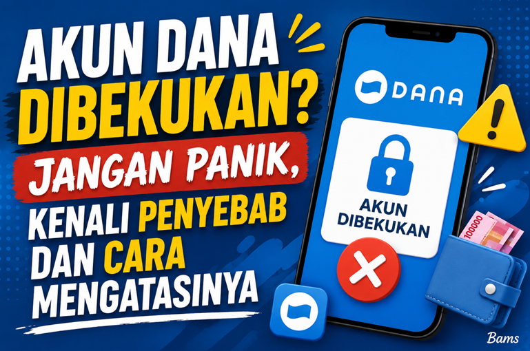 Akun DANA Dibekukan