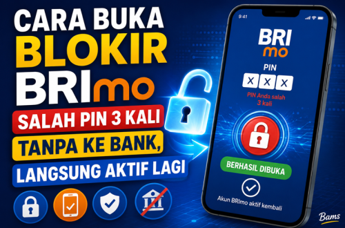 Cara Buka Blokir BRImo Salah PIN 3 Kali