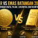 Dinar vs Emas Batangan