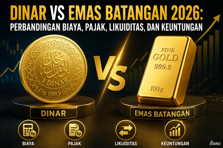 Dinar vs Emas Batangan