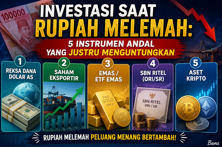Investasi saat Rupiah Melemah