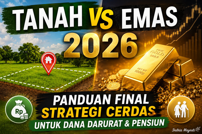 Tanah vs Emas